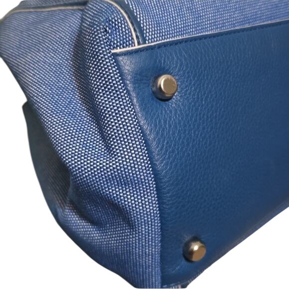 Coach F35344 Edie Hobo Shoulder Bag Denim Horse & Carriage NWOT - Picture 7 of 9